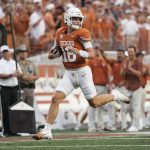 Arch Manning reemplaza a Quinn Ewers cuando el No. 1 Texas se enfrenta a ULM