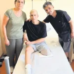 El sueño futbolístico acabó con el cáncer