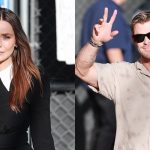 Chris Hemsworth y Elizabeth Olsen de Marvel fueron vistos en ‘Kimmel’ mientras el estreno de ‘Agatha All Along’ comienza al lado